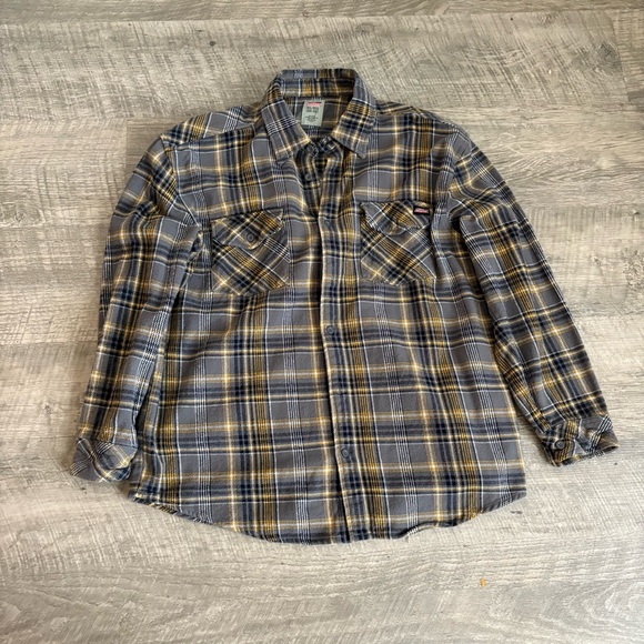 Dickies Men's Plaid Shirt Size XL Oversized - Picture 1 of 10